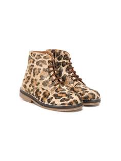 Pèpè ботинки с леопардовым принтом