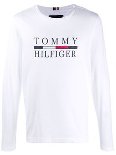 Tommy Hilfiger топ из джерси с логотипом