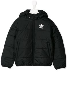 adidas Kids дутая куртка со светоотражающими вставками