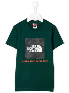 The North Face Kids футболка с графичным принтом