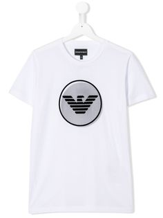 Emporio Armani Kids топ с логотипом