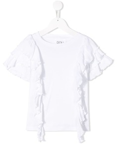Douuod Kids футболка с оборками