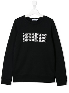 Calvin Klein Kids толстовка с логотипом