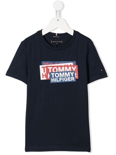 Tommy Hilfiger Junior футболка с принтом