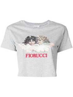 Fiorucci укороченная футболка Angels