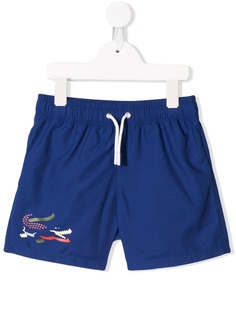 Lacoste Kids шорты с контрастным логотипом