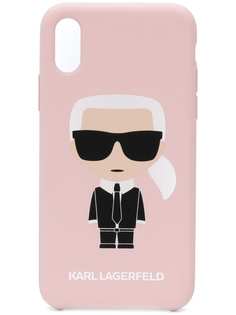 Karl Lagerfeld чехол Ikonik Karl для iPhone X/XS