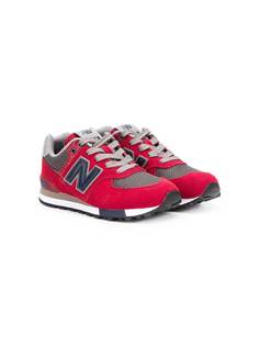 New Balance Kids кроссовки на шнуровке с логотипом