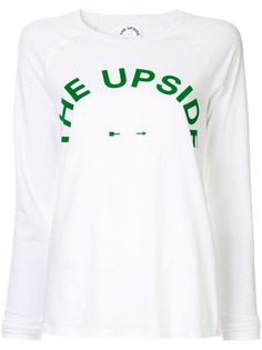 The Upside футболка с длинными рукавами и логотипом