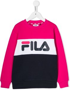 Fila Kids colour block sweatshirt