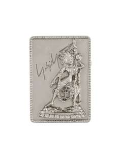 Yohji Yamamoto Pre-Owned 2000s Goddess rectangular brooch