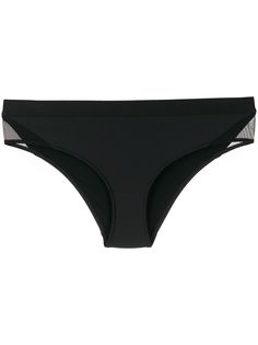 Stella McCartney плавки бикини с полупрозрачной вставкой