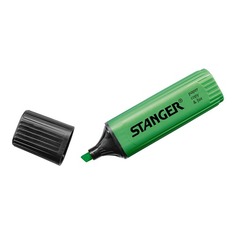 Упаковка текстовыделителей STANGER зеленый [180006000] 10 шт./кор.