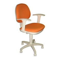 Кресло детское Бюрократ Ch-W356AXSN, на колесиках, ткань, оранжевый [ch-w356axsn/15-75]
