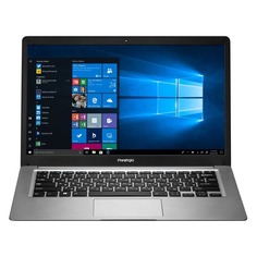 Ноутбук PRESTIGIO SmartBook 141С3, 14.1", Intel Atom X5 Z8350 1.44ГГц, 2ГБ, 64ГБ eMMC, Intel HD Graphics 400, Windows 10 Home, PSB141C03BGH_DG_CIS, темно-серый