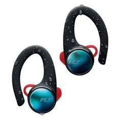 Наушники PLANTRONICS BackBeat Fit 3100, Bluetooth, вкладыши, черный матовый/красный [211855-99]