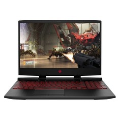 Ноутбук HP Omen 15-dc1027ur, 15.6", IPS, Intel Core i5 9300H 2.4ГГц, 8Гб, 1000Гб, 128Гб SSD, nVidia GeForce GTX 1650 - 4096 Мб, Free DOS, 6WJ72EA, черный