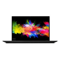 Ноутбуки Ноутбук LENOVO ThinkPad P1, 15.6", Intel Core i7 9750H 2.6ГГц, 16ГБ, 1ТБ SSD, nVidia Quadro T2000 - 4096 Мб, Windows 10 Professional, 20QT004YRT, черный