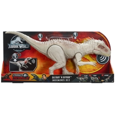 Фигурка Jurassic World Индоминус Рекс со звуками и световыми эффектами 28 см