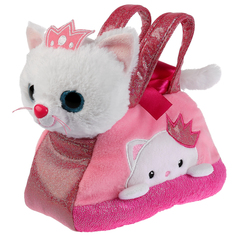 Игрушка мягкая Мой питомец Кошка в сумочке