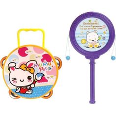 Набор музыкальных инструментов Наша Игрушка Бубен, барабан