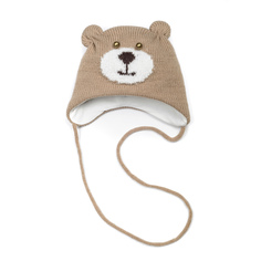 Шапка Artel Мишутка бежевый