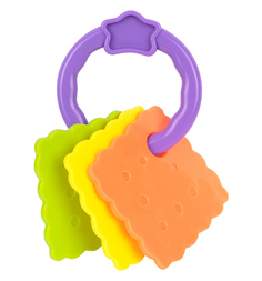 Развивающая игрушка Zhorya пластинки на фиолетовом кольце