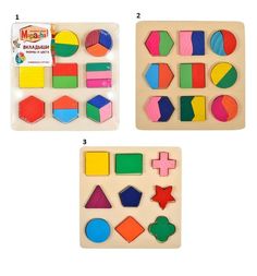 Пазл Mapacha Формы и цвета