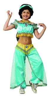 Карнавальный костюм Батик Принцесса Жасмин блуза/брюки, цвет: бирюзовый
