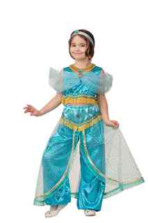 Карнавальный костюм Батик Принцесса Жасмин блуза/брюки, цвет: бирюзовый