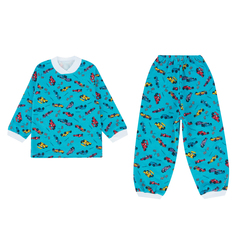 Пижама джемпер/брюки Lanmio, цвет: голубой