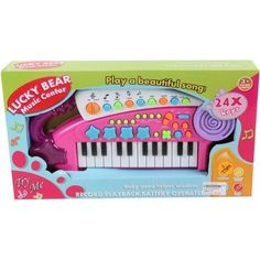 Синтезатор Наша Игрушка Удачливый музыкант, 24 клавиши, 35 х 5 х 20 см