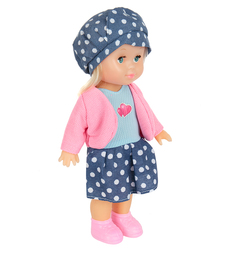 Кукла S+S Toys в одежде, цвет: синий 25 см