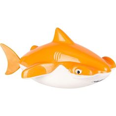 Игрушка для ванной Игруша Оранжевая акула