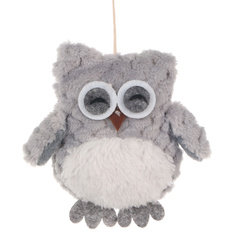 Подвеска декоративная Kaemingk сова 5х12х13см