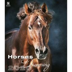 Календарь настенный Horses Dreaming на 2020 год Экслибрис