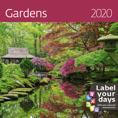 Календарь-органайзер Gardens на 2020 год Экслибрис