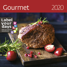 Календарь-органайзер Gourmet на 2020 год Экслибрис