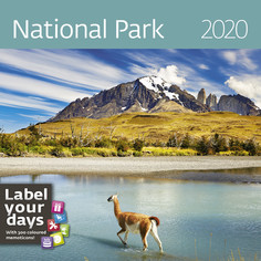 Календарь-органайзер National Parks на 2020 год Экслибрис