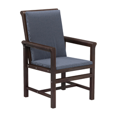 Стул 984 х 635 x 700 термоясень карбон - BR.12.01.066 Yachtline