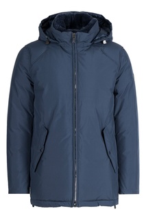 Синяя куртка со стеганой вставкой Diego M