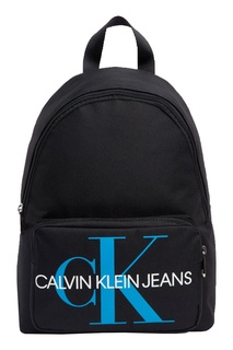 Черный рюкзак с закругленным верхом Calvin Klein Kids