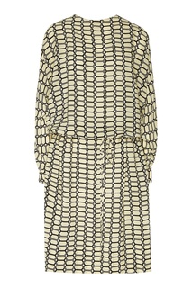 Платье миди из шелка Plan C