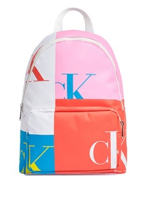 Рюкзак с логотипами в стиле колор-блок Calvin Klein Kids