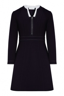Темно-синее мини-платье Sandro