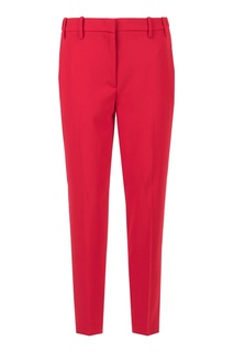 Красные брюки с эластичным поясом No21