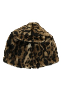 Шапка с леопардовым узором No21