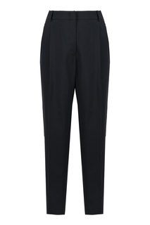 Черные брюки из шерсти No21
