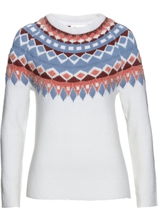 Пуловеры Пуловер с норвежским узором Bonprix