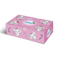 Салфетки бумажные LELEA NEW YEAR Mouse 2-х слойные 100 шт